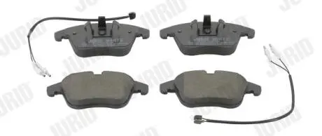 Гальмівні колодки, дискові Jurid 573311JC