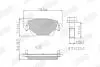 Тормозные колодки, дисковый тормоз.) Jurid 573320J (фото 1)