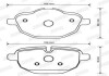 Гальмівні колодки задні BMW 5-Series, 6-Series, 7-Series, X3, X4, X5, X6, Z4, I8 / Buick Jurid 573352JC (фото 4)