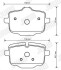 Гальмівні колодки задні BMW 5-Series, 6-Series, 7-Series, 8-Series, X3 / Rolls-Royce Jurid 573353J (фото 2)