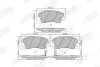 Тормозные колодки передние KIA Rio, Cerato, Carens / Hyundai Accent, I20, Elantra, Solaris Jurid 573368J (фото 1)