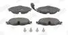 Тормозные колодки передние Audi A3, Q2, Q3 / VW Golf VII, Caddy, Passat / Seat Leon / Skoda Octavia Jurid 573390J (фото 1)