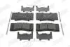 Тормозные колодки передние Nissan Patrol VI (Y62) Jurid 573397J (фото 1)