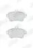 Тормозные колодки передние Mercedes A-Class, B-Class, CLA Jurid 573402J (фото 2)