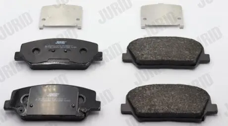 Гальмівні колодки, дискове гальмо (набір) Jurid 573407J