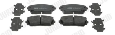 Колодки гальмівні дискові Jurid 573420J