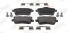 Тормозные колодки задние AMG Mercedes A-Class (W176) CLA (X117) GL (X166) GLA (X156) GLE GLS M-Class Jurid 573465J (фото 1)