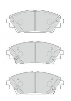 Гальмівні колодки передні Mazda 3, CX-3, CX-30 Jurid 573611J (фото 1)
