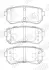 Гальмівні колодки задн. Kia Ceed, Rio, Hyundai Accent Jurid 573757J (фото 1)
