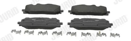 Тормозные колодки передние Audi A4, A5, A6, A7, A8, E-Tron, Q5, Q7 (2015>) / VW Touareg Jurid 573773J