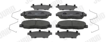 Тормозные колодки передние HONDA CIVIC Jurid 573807J