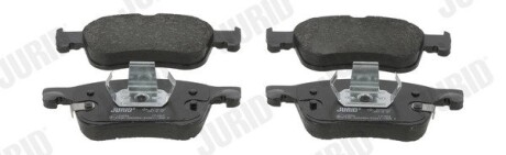 Тормозные колодки передние FORD FOCUS, KUGA, PUMA Jurid 573834J (фото 1)