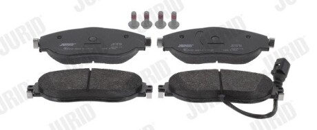 Гальмівні колодки передні Audi A3, Q3 / VW Arteon, Golf, Passat, Tiguan, Sharan / Seat / Skoda Jurid 573838J