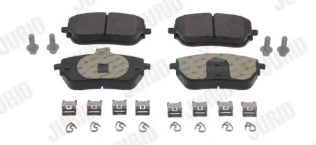 Гальмівні колодки передні Mercedes A-Class (W177, V177), B-Class (W247), CLA (X118), GLA (H247) Jurid 573883J