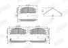 MITSUBISHI Тормозные колодки передн.L200 05 - Jurid 573916J (фото 2)