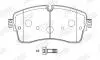 Тормозные колодки передние LAND ROVER DISCOVERY, RANGE ROVER, RANGE ROVER SPORT Jurid 573927J (фото 2)