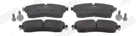 Тормозные колодки передние LAND ROVER DISCOVERY, RANGE ROVER, RANGE ROVER SPORT Jurid 573927J