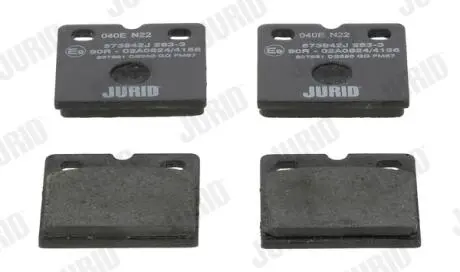Гальмівні колодки задні AUDI R8 /JAGUAR S-TYPE, XJ, XK Jurid 573942J