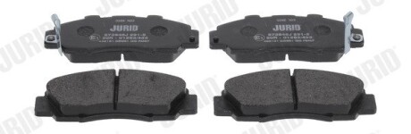 Гальмівні колодки передні Honda Accord, Civic, HR-V, CR-V, Legend, Integra / Acura / Rover 600 Jurid 573946J