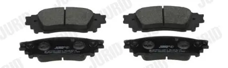 Тормозные колодки задние Lexus NX (2014->) Jurid 574001J