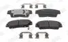 Гальмівні колодки передні HYUNDAI TUCSON, ix35/ KIA SPORTAGE Jurid 574012J (фото 1)