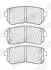 Тормозные колодки задние Hyundai Tucson (2015-&gt;) / KIA Sportage IV (2015-&gt;) Jurid 574047J (фото 2)