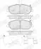 Тормозные колодки передние Hyundai H350 (2015-&gt;) Jurid 574145J (фото 2)