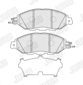 Колодки тормозные (передние) Nissan Pathfinder/Murano/Infiniti QX60 11- Jurid 574149J