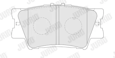 TOYOTA гальмівні колодки задн. Rav 4 05- Jurid 574211J