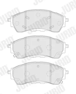 FORD Гальмівні колодки передні RANGER (TKE) 2.0-3.2 11- Jurid 575114J