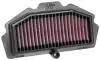 Фильтр воздуха – с повышенной прочностью (235x121x22) KAWASAKI EN, EX, KLE, Z 650 2015-2020 K&N KA6415 (фото 1)