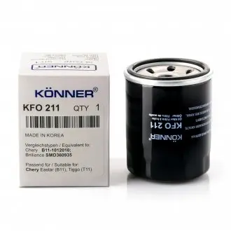 Фильтр масл. Eastar2.4 Elara 2.4,Tiggo 2.0,2.4 Hover 2.4 мал.Kon Konner KFO-211