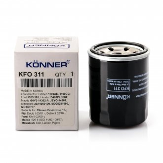 Фильтр масляный двигателя Könner KFO311 (фото 1)