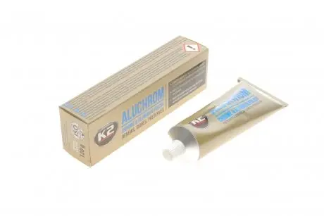 Паста для полировки и очистки металлических поверхностей Aluchrom (120г)) K2 K0031