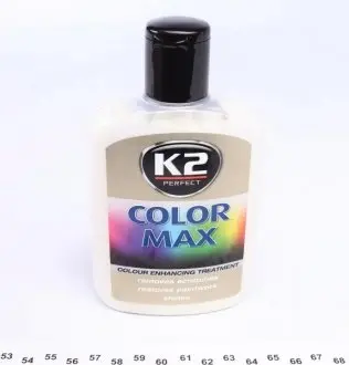 Автомобильный воск Color MAX (200 мл) Белый K2 K020BI