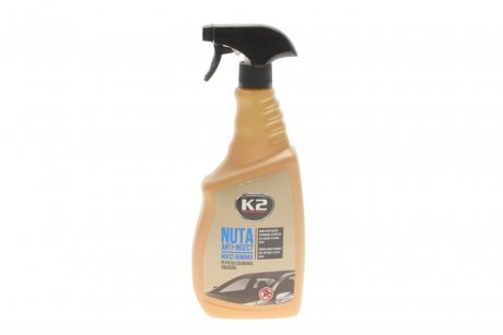 Засіб для очищення автомобільних скла і фар від залишків комах Nuta Anti-insect (770ml) K2 K117M1