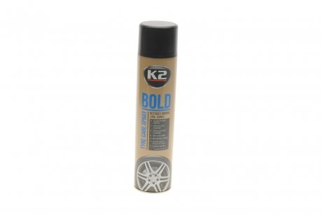 Засіб для очищення та блиску гуми Bold (600ml) K2 K1561