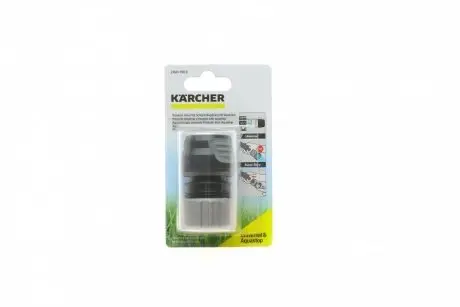 Конектор універсальний для шлангів Plus 1/2"-5/8"-3/4" (з преміум аквастопом) KARCHER 2.645-196.0