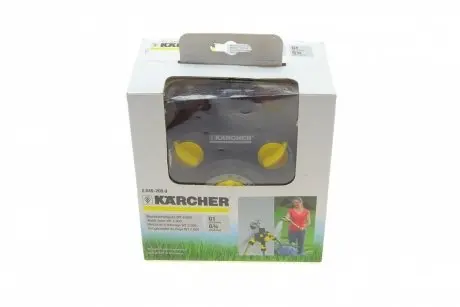 Таймер для полива WT 2+ распределитель 3-х канальный G1 с переходником G3/4 KARCHER 2.645-209.0