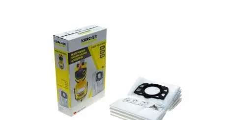 Фильтр-мешки флисовые (WD 4/WD 5/WD 6/MV 4/MV 5/MV 6) (4шт) KARCHER 2.863-006.0