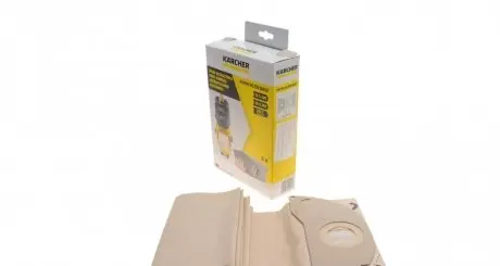 Фильтр-мешки бумажные (SE 5.100/SE 6.100/WD 2 Premium Basic) (5шт) KARCHER 6.904-143.0