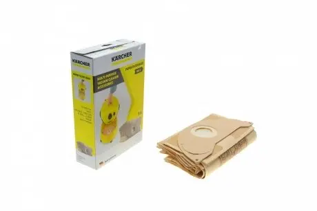 Фильтр-мешки бумажные WD 2.200 (5шт) KARCHER 6.904-322.0
