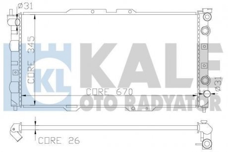 Теплообмінник Kale 342015