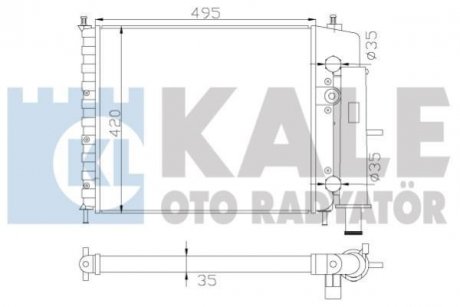 Теплообменник Kale 342270 (фото 1)