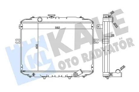 Теплообменник Kale 342295