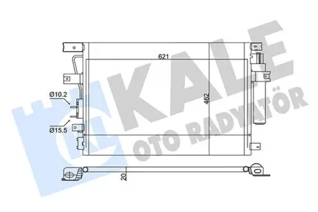 Конденсатор Kale 343135