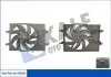 Вентилятор охолодження радіатора з кожухом Ford Fiesta V, Fusion - Mazda 2, Mazda Kale 346985 (фото 1)