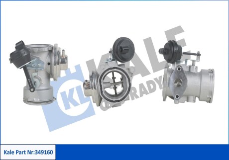 Клапан EGR, 1.9-2.0TDI (77kW) Kale 349160