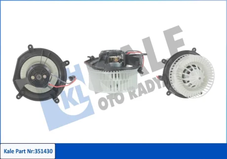 Электровентилятор отопителя MB E-Class W211 (02-) OTO RADYATOR Kale 351430