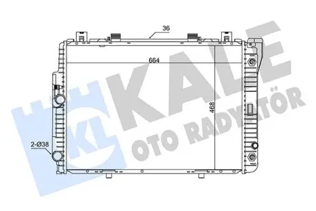 Теплообменник Kale 351500